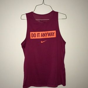Nike dri-fit tank top